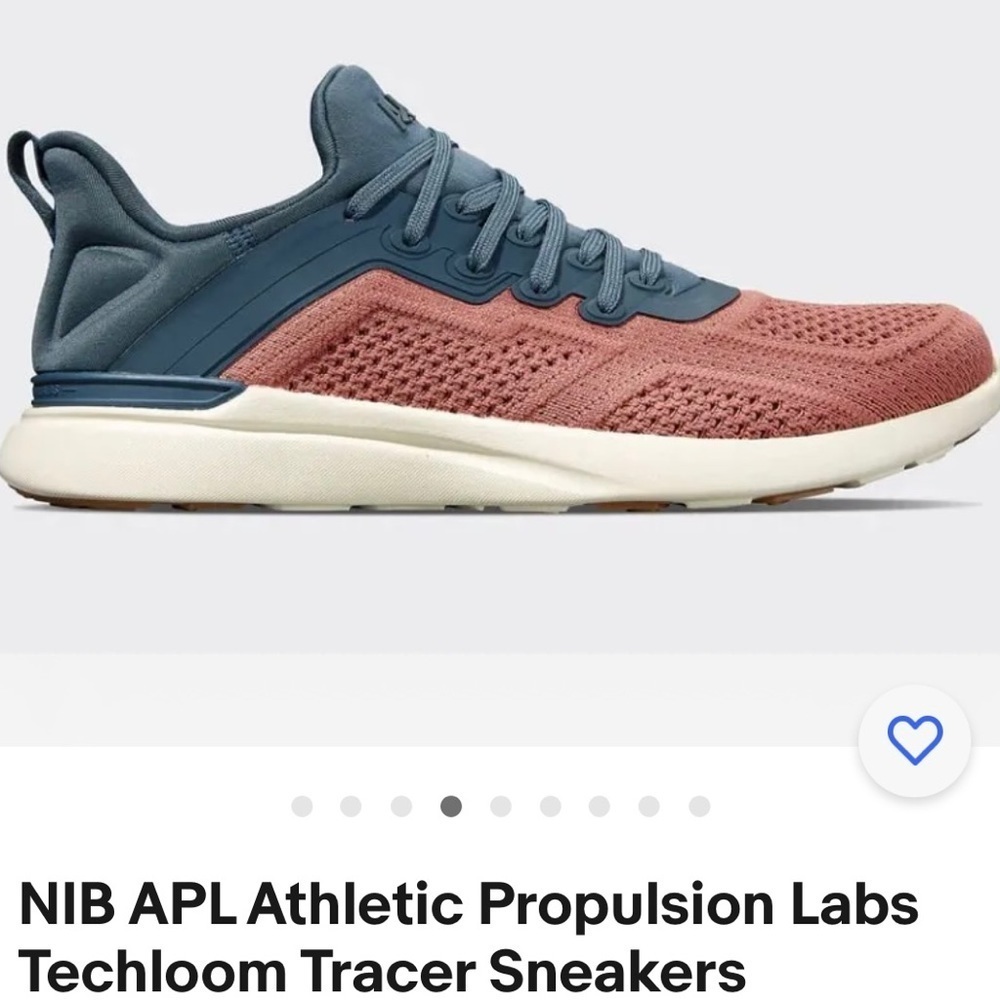 New APL Techloom Tracer Sneakers Blue Pink Size 7